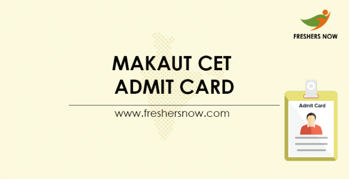 MAKAUT-CET-Admit-Card