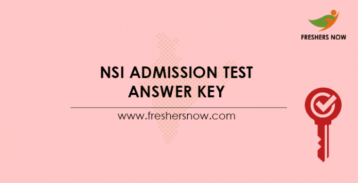 NSI-Admission-Test-Answer-Key