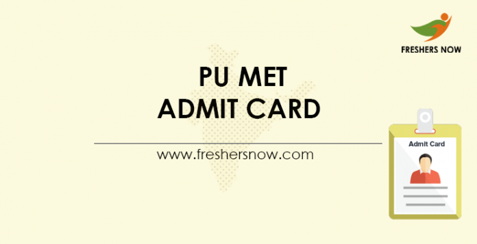 PU-MET-Admit-Card