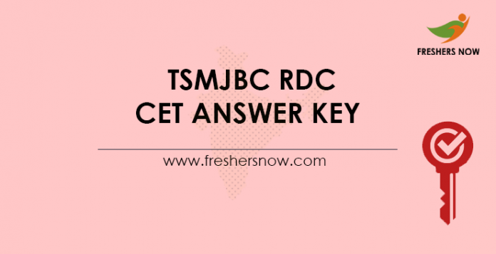 TSMJBC-RDC-CET--Answer-Key