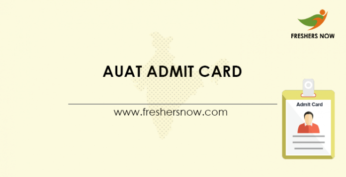 AUAT-Admit-Card