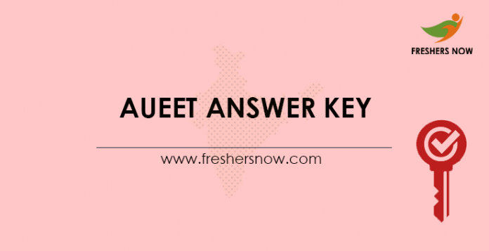 AUEET Answer Key