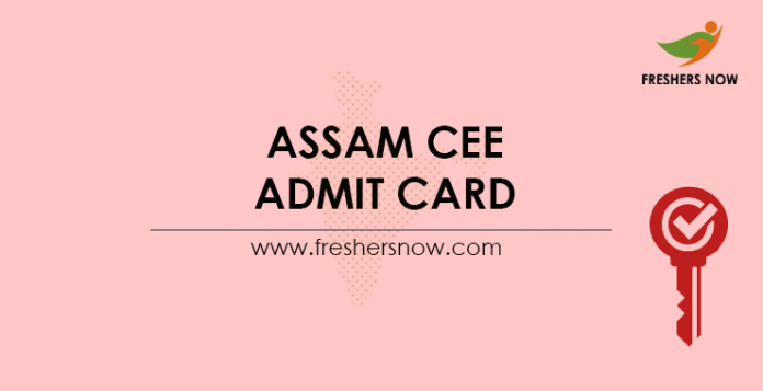 Assam-CEE-Admit-Card