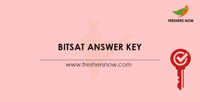 BITSAT-Answer-Key