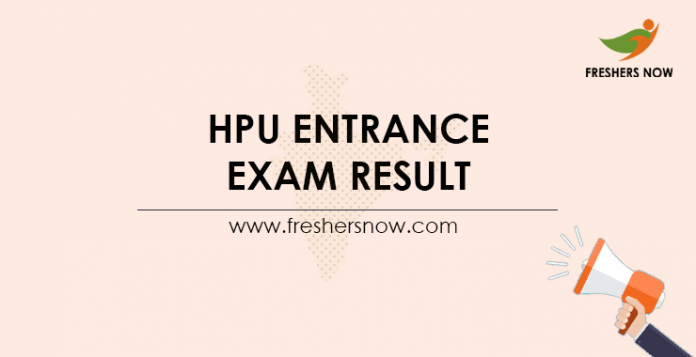 HPU-Entrance-Exam-Result