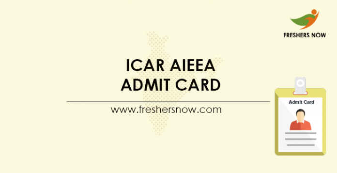 ICAR-AIEEA-Admit-Card