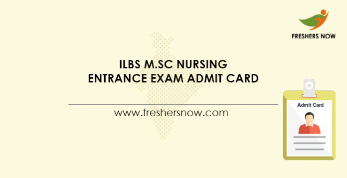 ILBS-M.Sc-Nursing-Entrance-Exam-Admit-Card