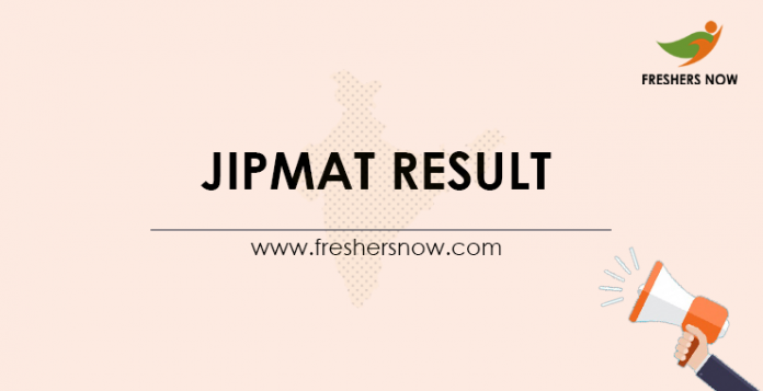 JIPMAT Results