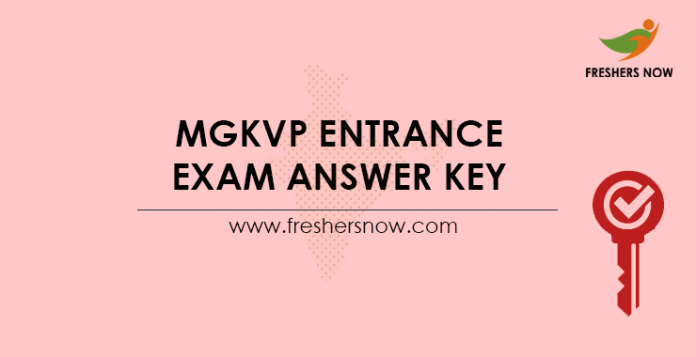 MGKVP Entrance Exam Answer Key