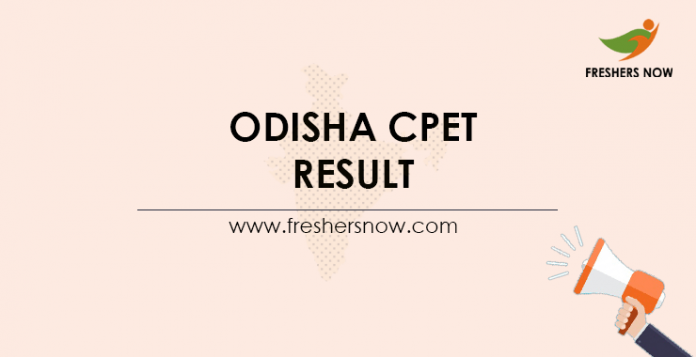 Odisha CPET Results