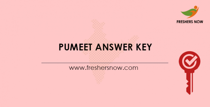 PUMEET Answer Key