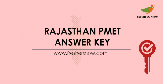 Rajasthan PMET Answer Key