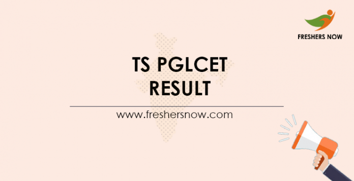 TS PGLCET Result