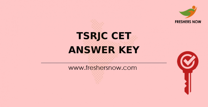 TSRJC CET Answer Key