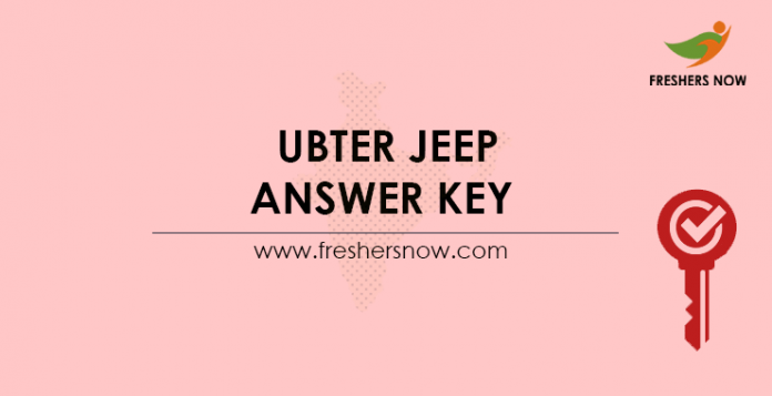 UBTER-JEEP-Answer-Key