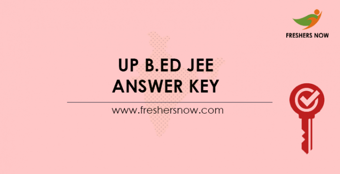 UP-B.Ed-JEE-Answer-Key