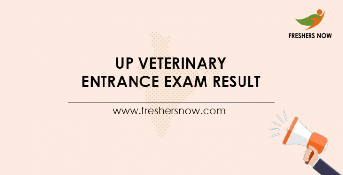 UP Veterinary Entrance Exam Result