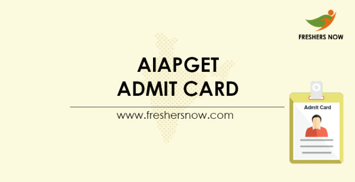 AIAPGET Admit Card