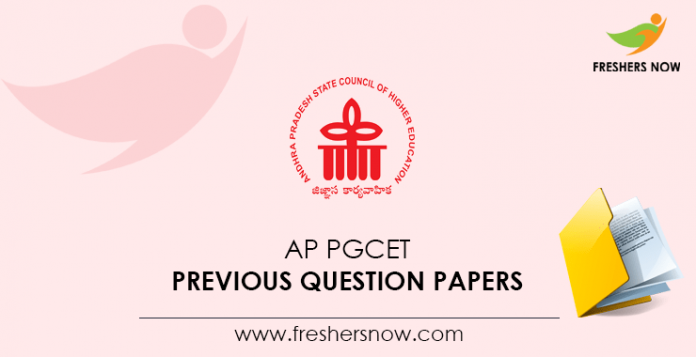 AP PGCET Previous Question Papers