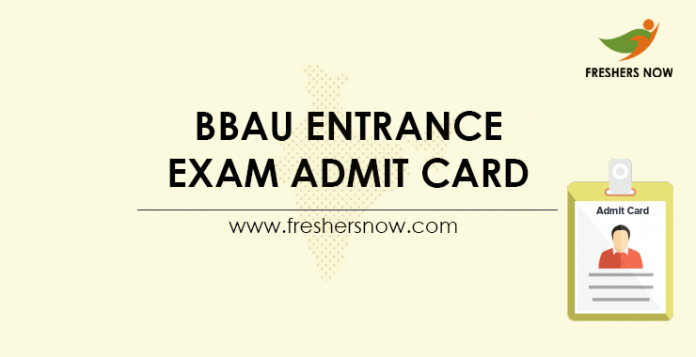 BBAU-Entrance-Exam-Admit-Card