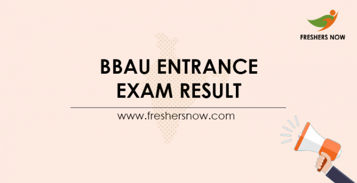 BBAU Entrance Test Result