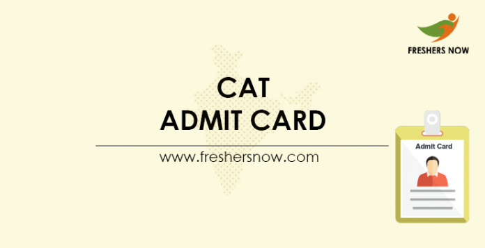 CAT Admit Card