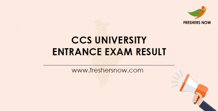 CCS-University-Entrance-Exam-Result