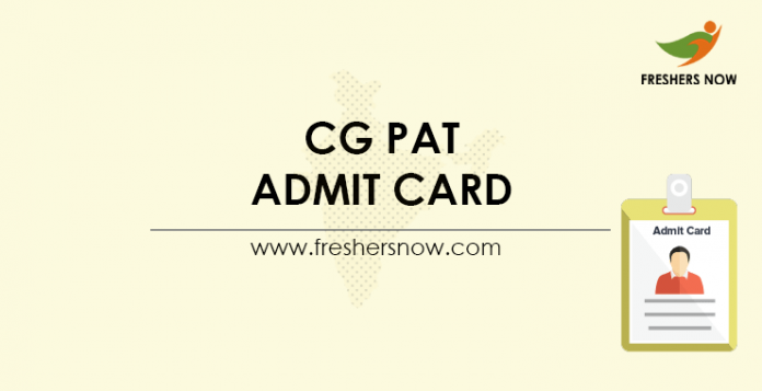 CG-PAT-Admit-Card-