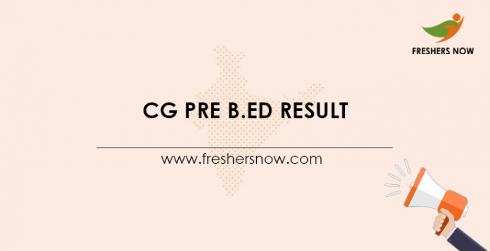 CG-Pre-B.Ed-Result