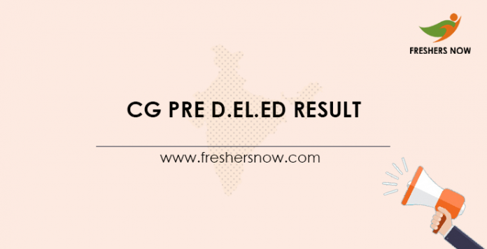 CG-Pre-D.El.Ed-Result