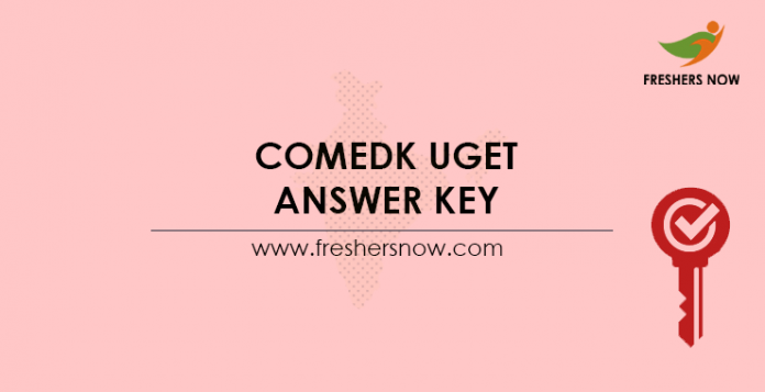 COMEDK UGET Answer Key