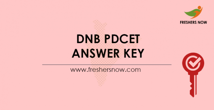 DNB PDCET Answer Key