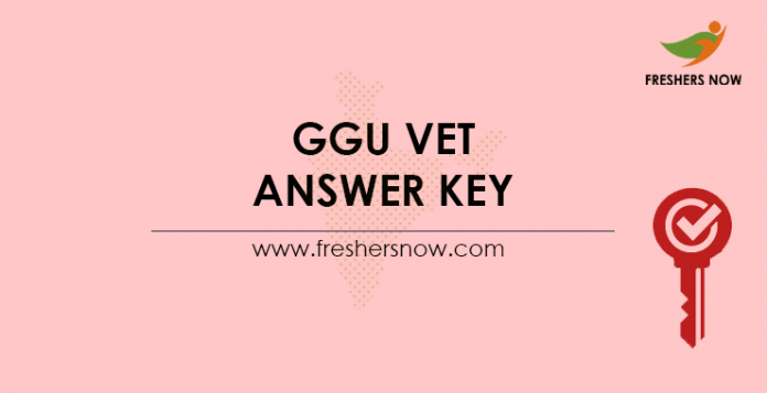 GGU-VET-Answer-Key