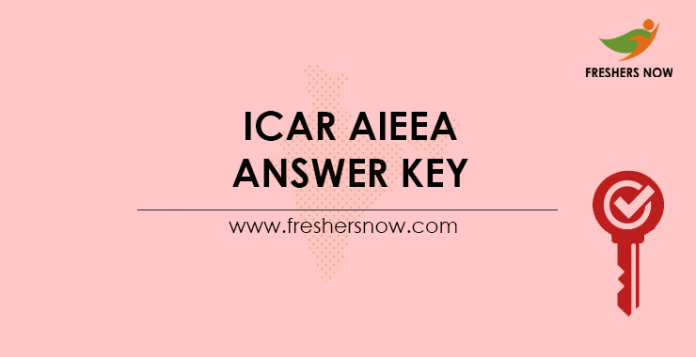 ICAR AIEEA Answer Key