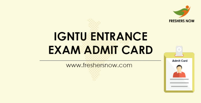 IGNTU-Entrance-Exam-Admit-Card