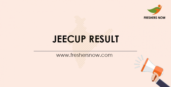 JEECUP Results