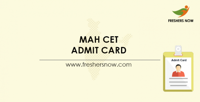 MAH-CET-Admit-Card