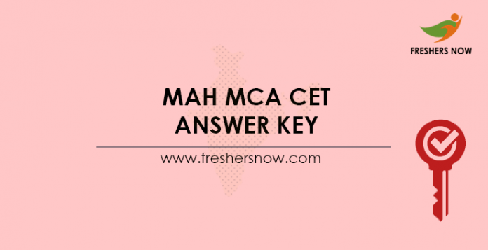 MAH MCA CET Answer Key