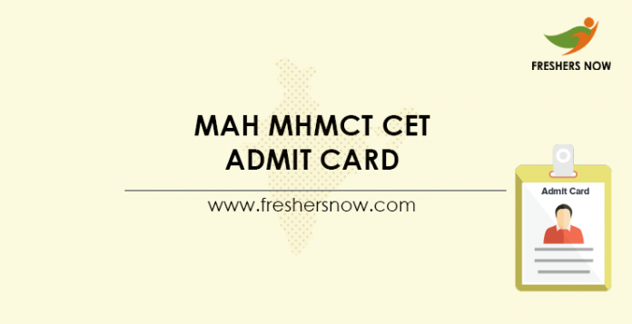 MAH-MHMCT-CET-Admit-Card