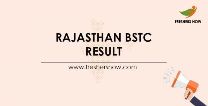 Rajasthan BSTC Result