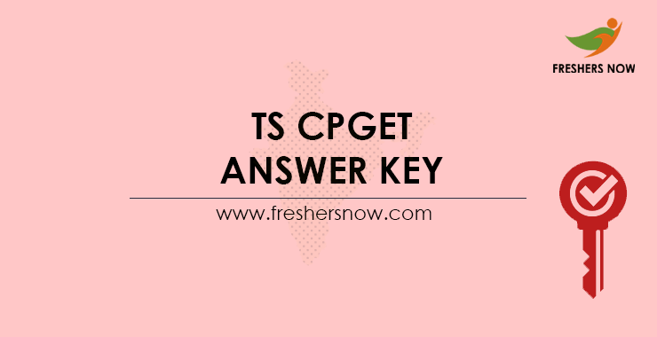 TS CPGET Answer Key 2025 | Response Sheet, Objections