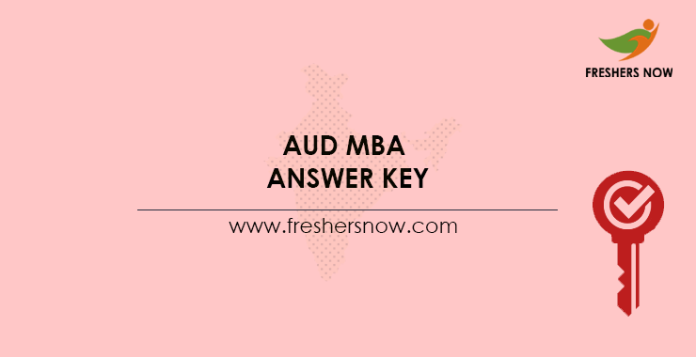 AUD-MBA-Answer-Key