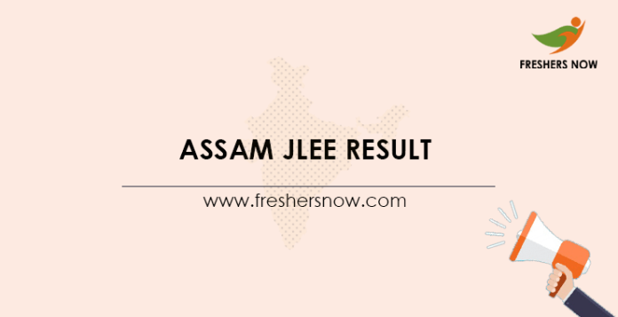 Assam JLEE Result