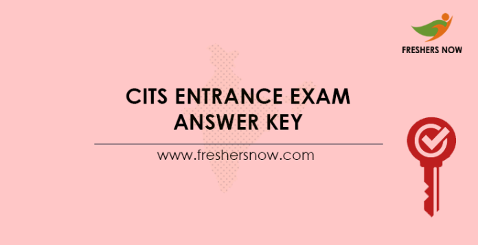 CITS Entrance Exam Answer Key