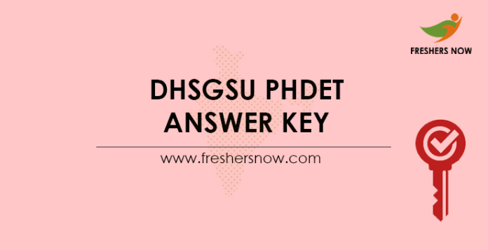 DHSGSU-PHDET-Answer-Key