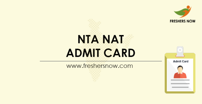 NTA-NAT-Admit-Card