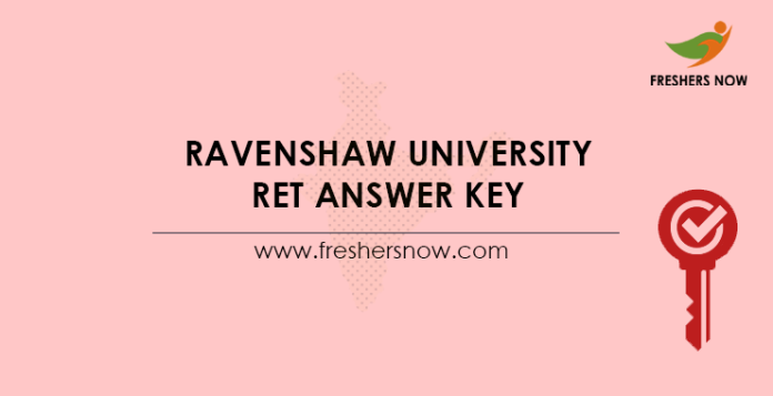 Ravenshaw University RET Answer Key