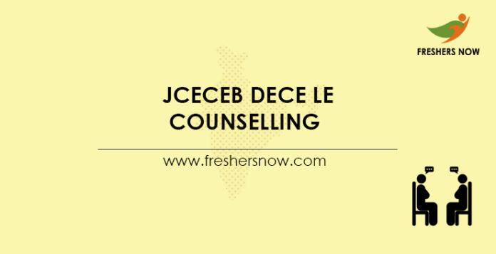 JCECEB DECE LE Counselling