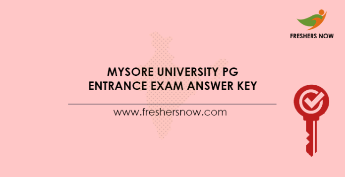 Mysore University PG Answer Key