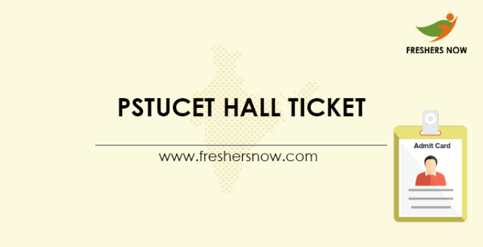 PSTUCET Hall Ticket